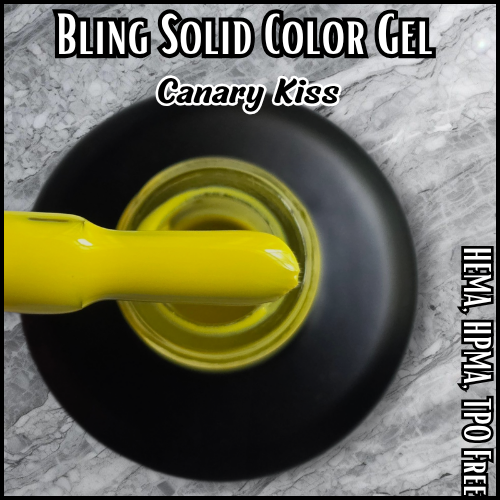 ULTRA Canary Kiss Solid Color Gel - HEMA, HPMA, TPO Free
