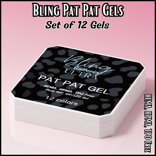 ULTRA PAT PAT Gel Set of 12 Gels - HEMA, HPMA, TPO Free