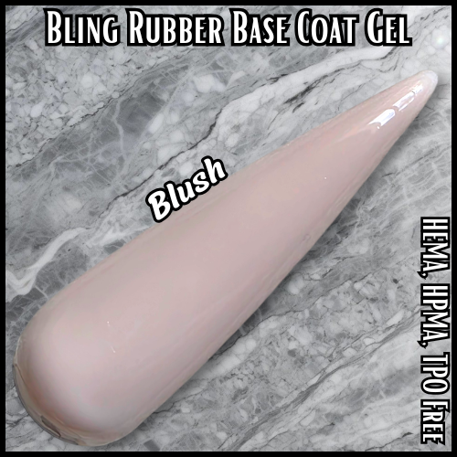 ULTRA Blush Rubber Base Gel - HEMA, HPMA, TPO Free
