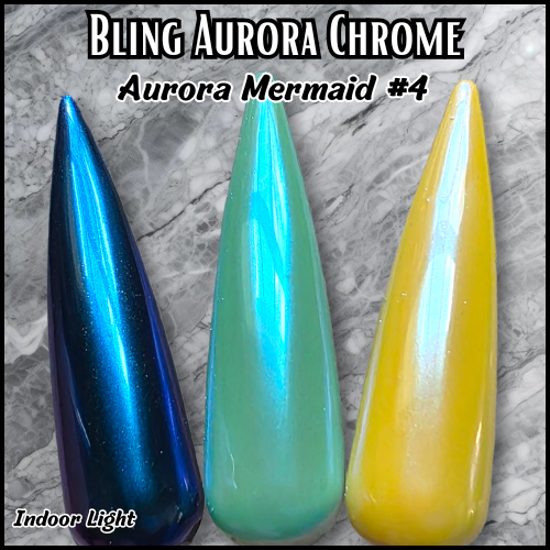 Aurora Mermaid Chrome #4 CHROME Powder
