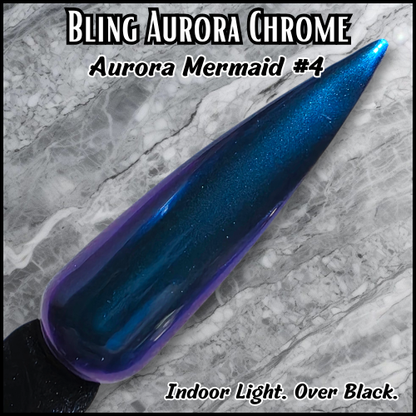 Aurora Mermaid Chrome #4 CHROME Powder