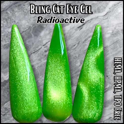 ULTRA Radioactive Neon Cat Eye  - HEMA, HPMA, TPO Free