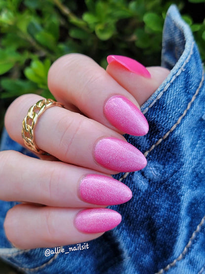 ULTRA Coral Kiss Neon Cat Eye Mani - HEMA, HPMA, TPO Free