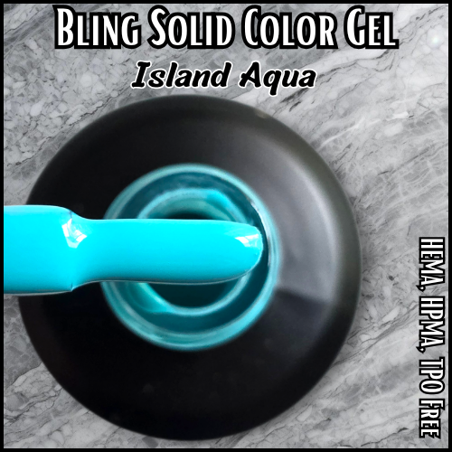 ULTRA Island Aqua Solid Color Gel - HEMA, HPMA, TPO Free
