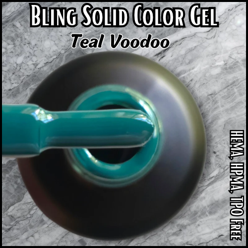 ULTRA Teal Voodoo Solid Color Gel - HEMA, HPMA, TPO Free