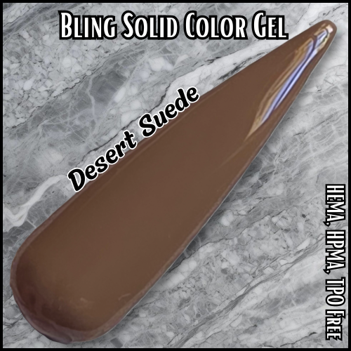 ULTRA Desert Suede Solid Color Gel - HEMA, HPMA, TPO Free