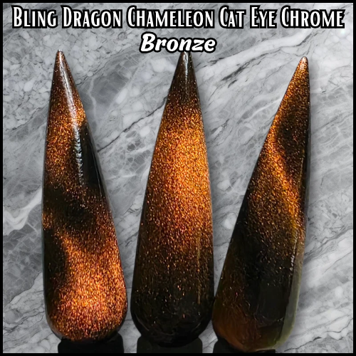 Dragon Bronze Chameleon Cat Eye Chrome Pigment