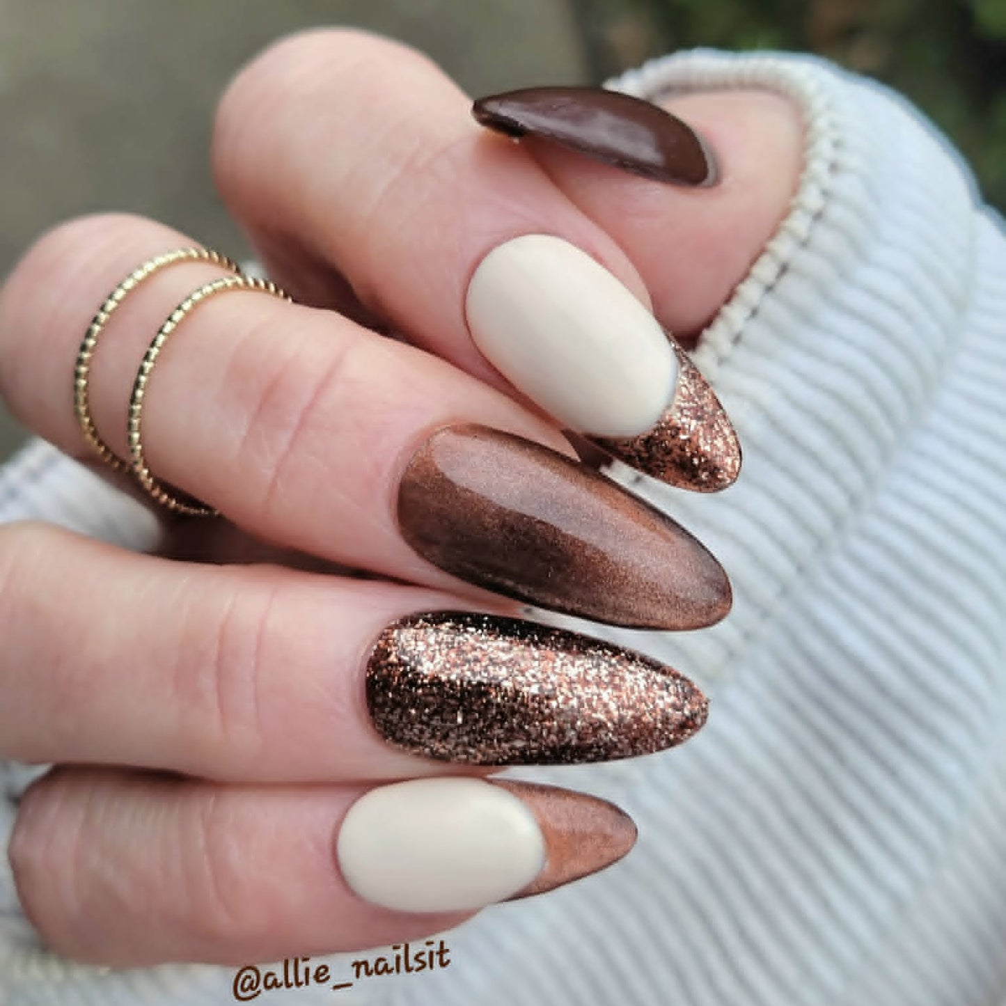 ULTRA Espresso Martini Cat Eye Gel & Original Prim Solid Color & Original Tippy Taupe Platinum Gel - HEMA, HPMA, TPO Free
