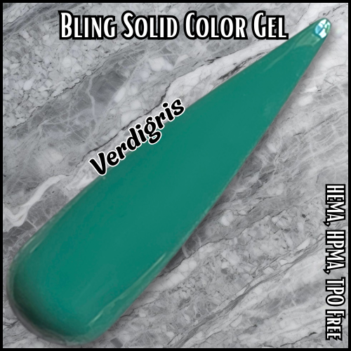 ULTRA Verdigris Solid Color Gel - HEMA, HPMA, TPO Free