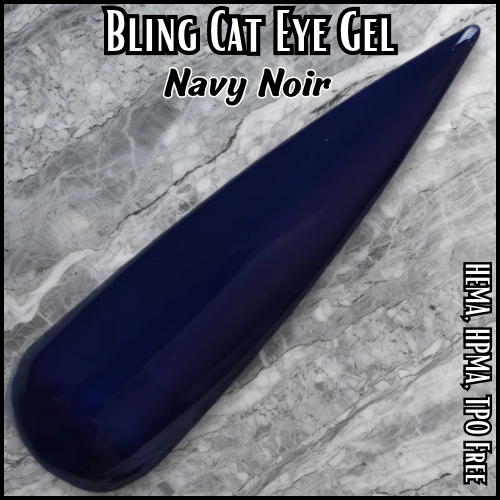 ULTRA Navy Noir Solid Color Gel - HEMA, HPMA, TPO Free