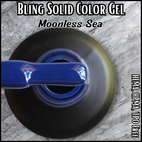 ULTRA Navy Noir Solid Color Gel - HEMA, HPMA, TPO Free