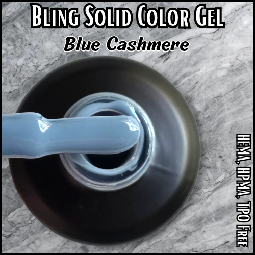 ULTRA Blue Cashmere Solid Color Gel - HEMA, HPMA, TPO Free