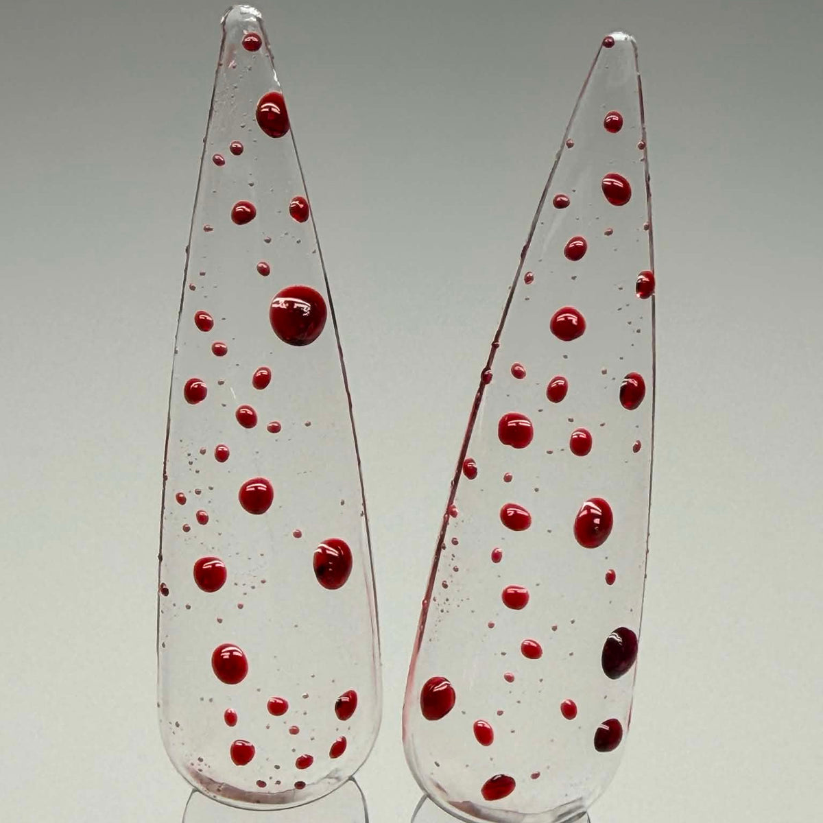 ULTRA Red Water Effect 2 Gel Set (Rain Water, Water Drop, Raindrop, Waterglass, Water Drop, etc.) - HEMA, HPMA, TPO Free