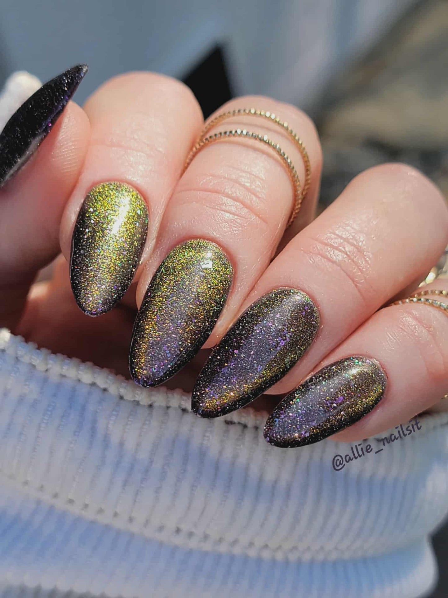 ULTRA Cosmos Cat Eye Gel Mani - Reflective Cat Eye - HEMA HPMA TPO Free