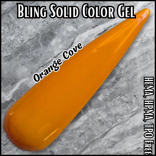 ULTRA Orange Cove Solid Color Gel - HEMA, HPMA, TPO Free