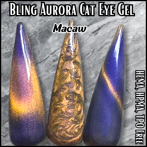 ULTRA Macaw Aurora Cat Eye Gel - HEMA, HPMA, TPO Free