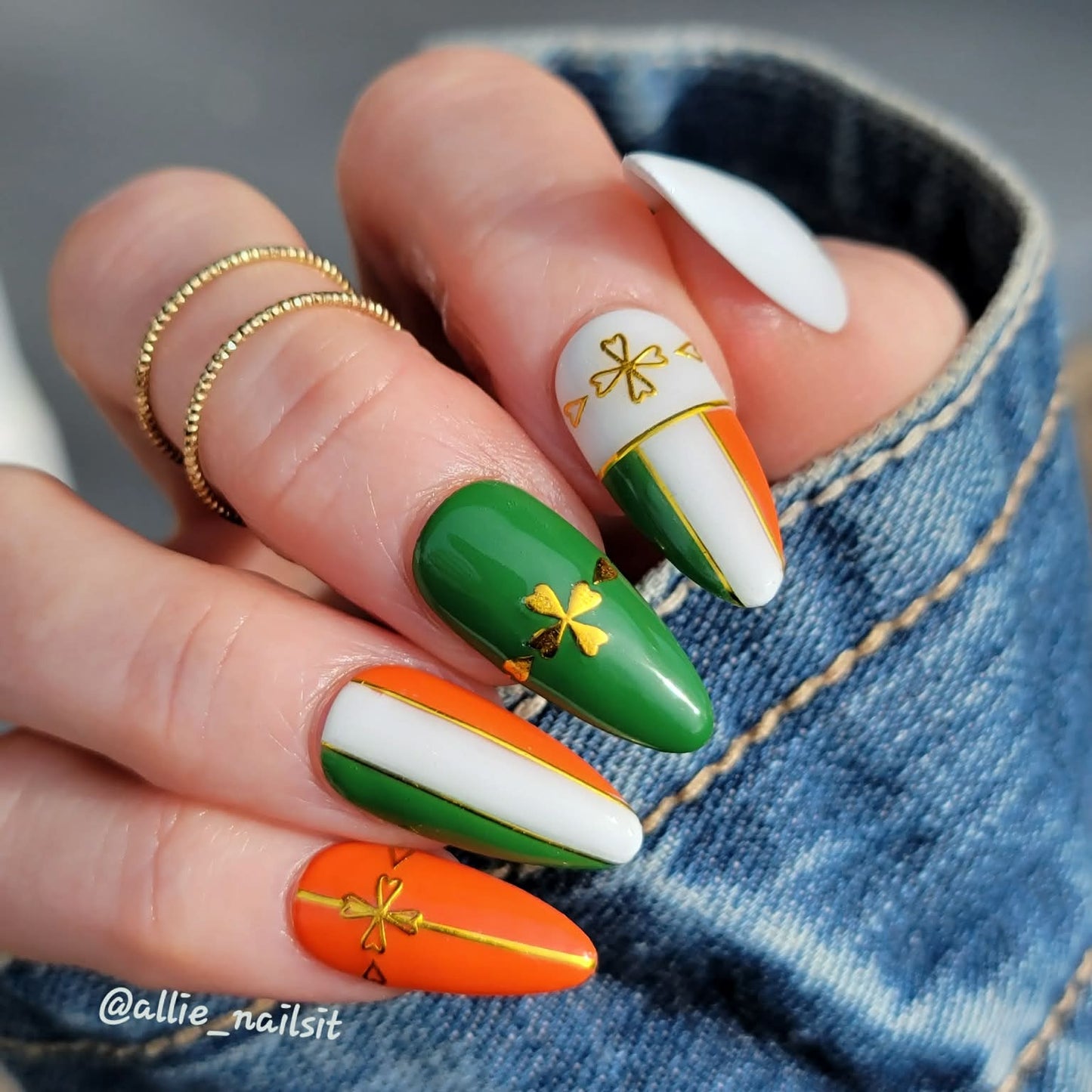 Blood Orange, Green Envy & Diva Gel Mani - HEMA, HPMA, TPO Free