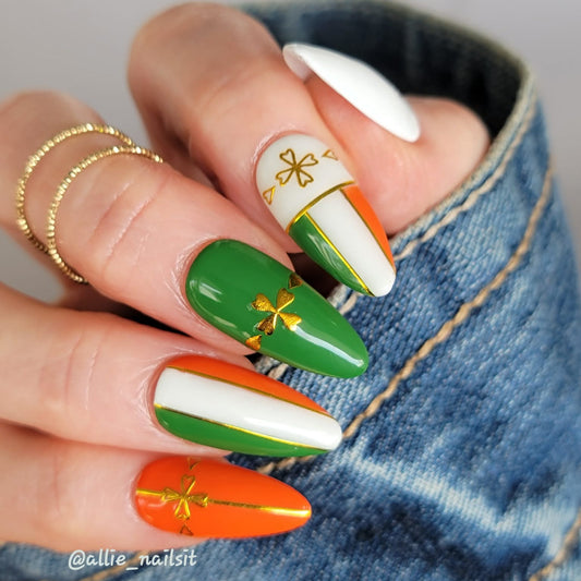 Blood Orange, Green Envy & Diva Gel Mani - HEMA, HPMA, TPO Free