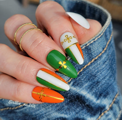 Blood Orange, Green Envy & Diva Gel Mani - HEMA, HPMA, TPO Free