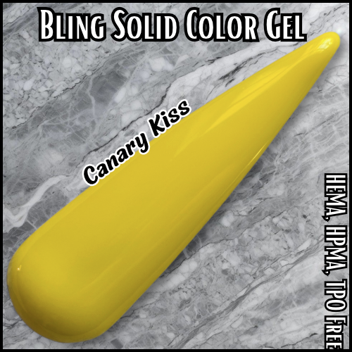 ULTRA Canary Kiss Solid Color Gel - HEMA, HPMA, TPO Free
