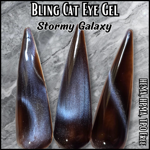 ULTRA Stormy Galaxy Cat Eye Gel - HEMA, HPMA, TPO Free