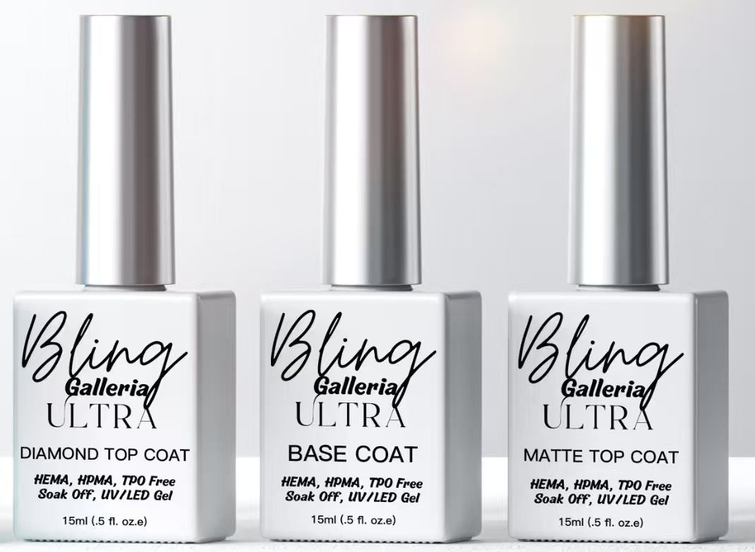 ULTRA 69 Gel Collection - 66 Solid Color Gels Plus ULTRA Diamond Top Coat - ULTRA Base Coat - ULTRA Russian Matte Top Coat - Color Board - HEMA, HPMA, TPO Free