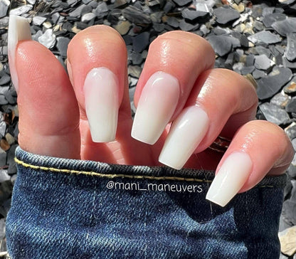 Non-Sticky Builder Gel- Clear & Milky White - HEMA, HPMA, TPO Free