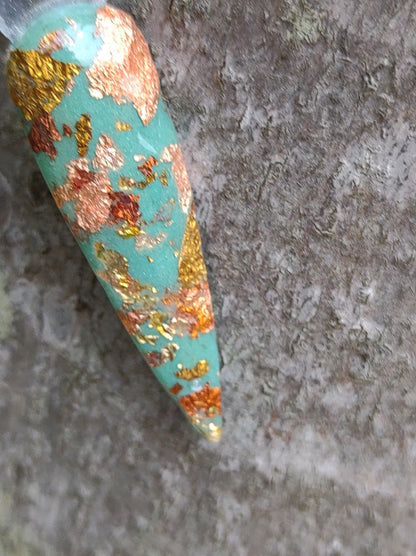 Turquoise Treasure Glow Foil Duo