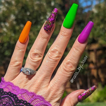 Monster Mash Set / Monster Mash / Zombie Blood, Wizardry, Jack-o-Lantern /Acrylic Dip Powder
