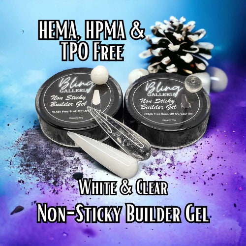 Non-Sticky Builder Gel | HEMA Free|