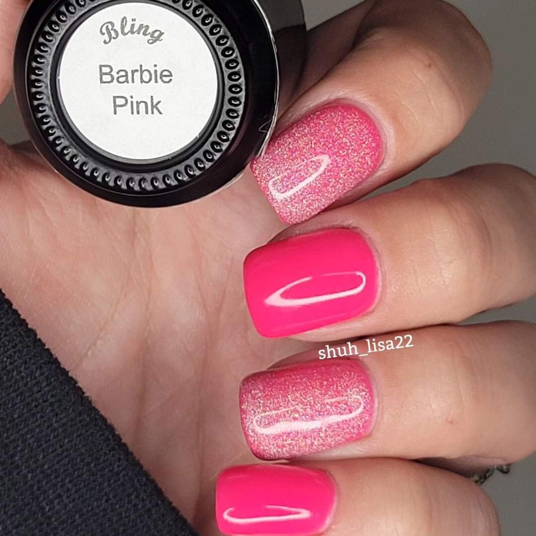 Barbie Pink Rubber Base Gel in Bottle | HEMA, HPMA, TPO Free uv/led | 15ml | Soak Off | Clear | Non-Yellowing | Gel Nail