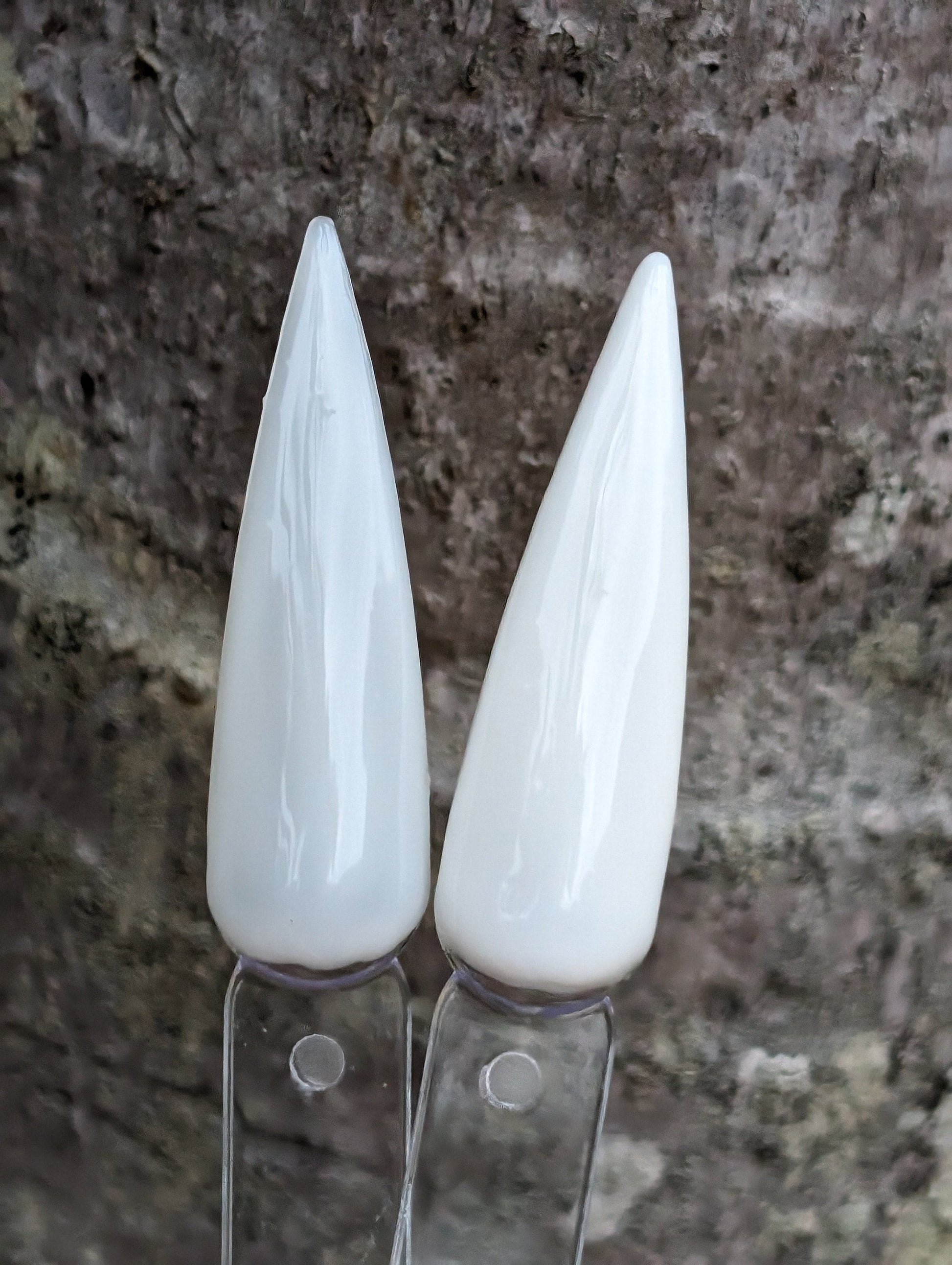 Clean Slate (White) and In The Clouds (Milky White) Rubber Base Gels | HEMA, HPMA, TPO Free uv/led | 15ml | Soak Off | Gel Nails