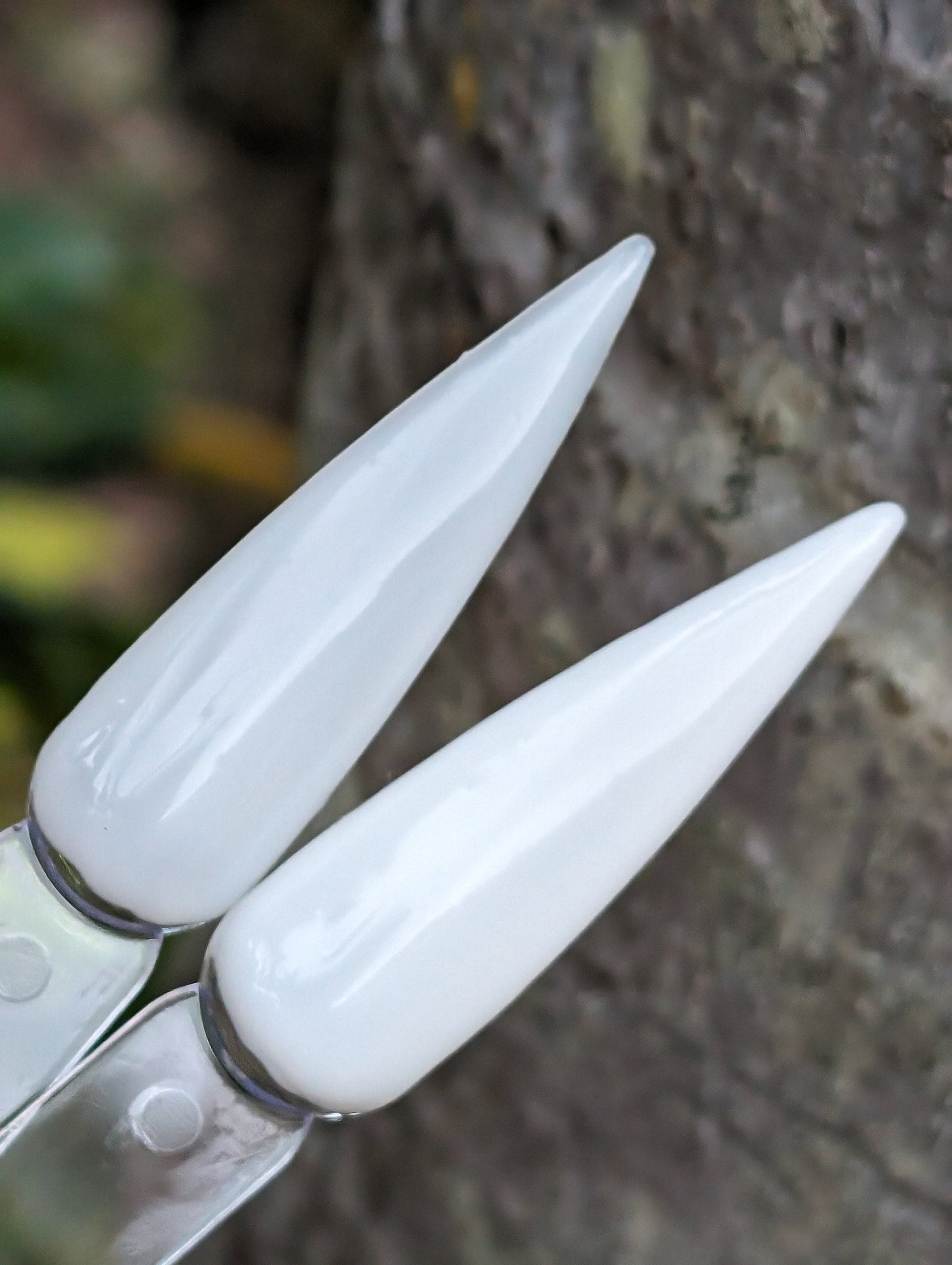 Clean Slate (White) and In The Clouds (Milky White) Rubber Base Gels | HEMA, HPMA, TPO Free uv/led | 15ml | Soak Off | Gel Nails