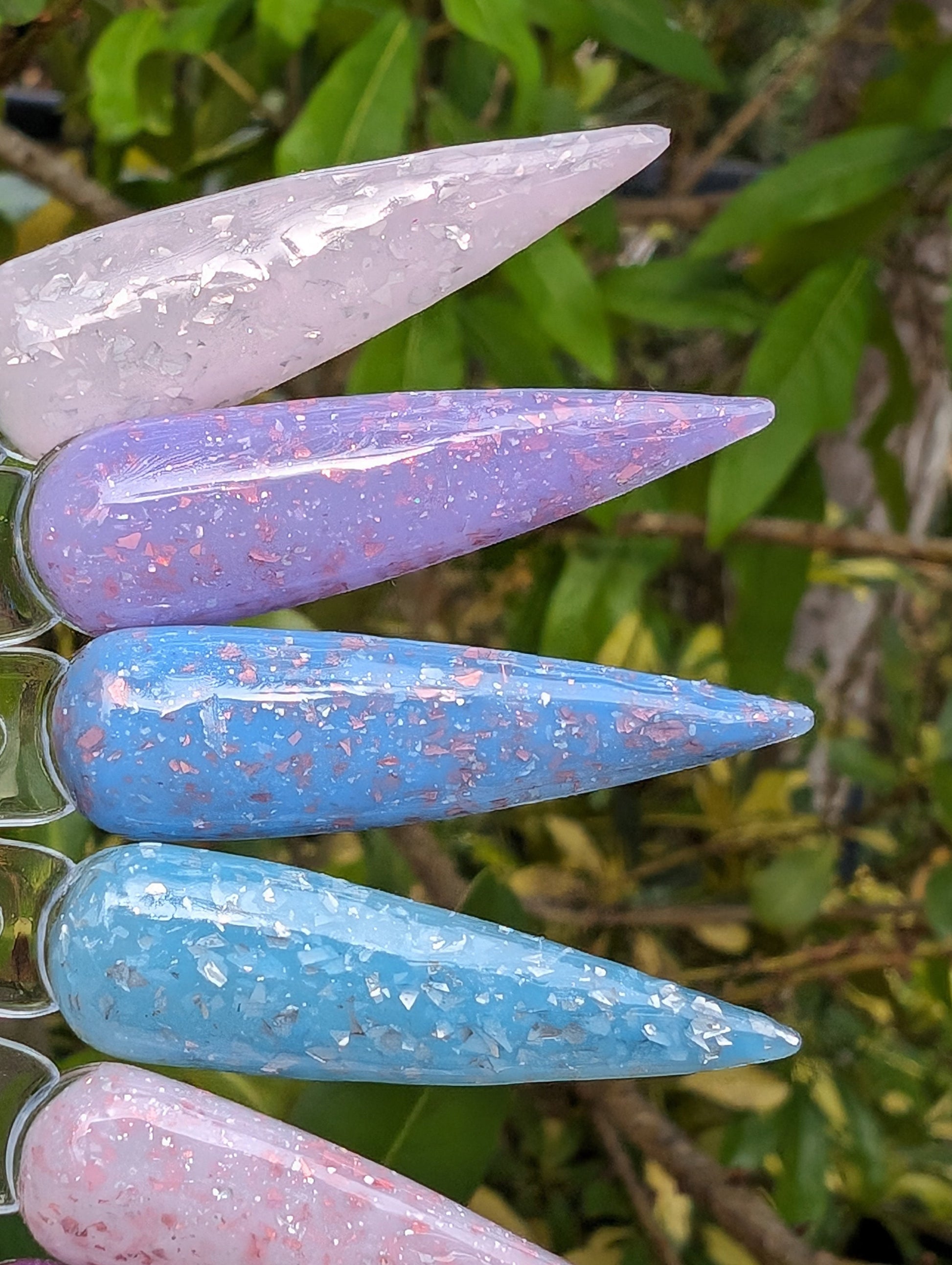 Rubber Base Gels with Flakes | Ballet, Ariel, Impulse, Glam, Sexy, Sizzle, Paris, Lace | HEMA, HPMA, TPO, 30 Free uv/led | 15ml | Soak Off |