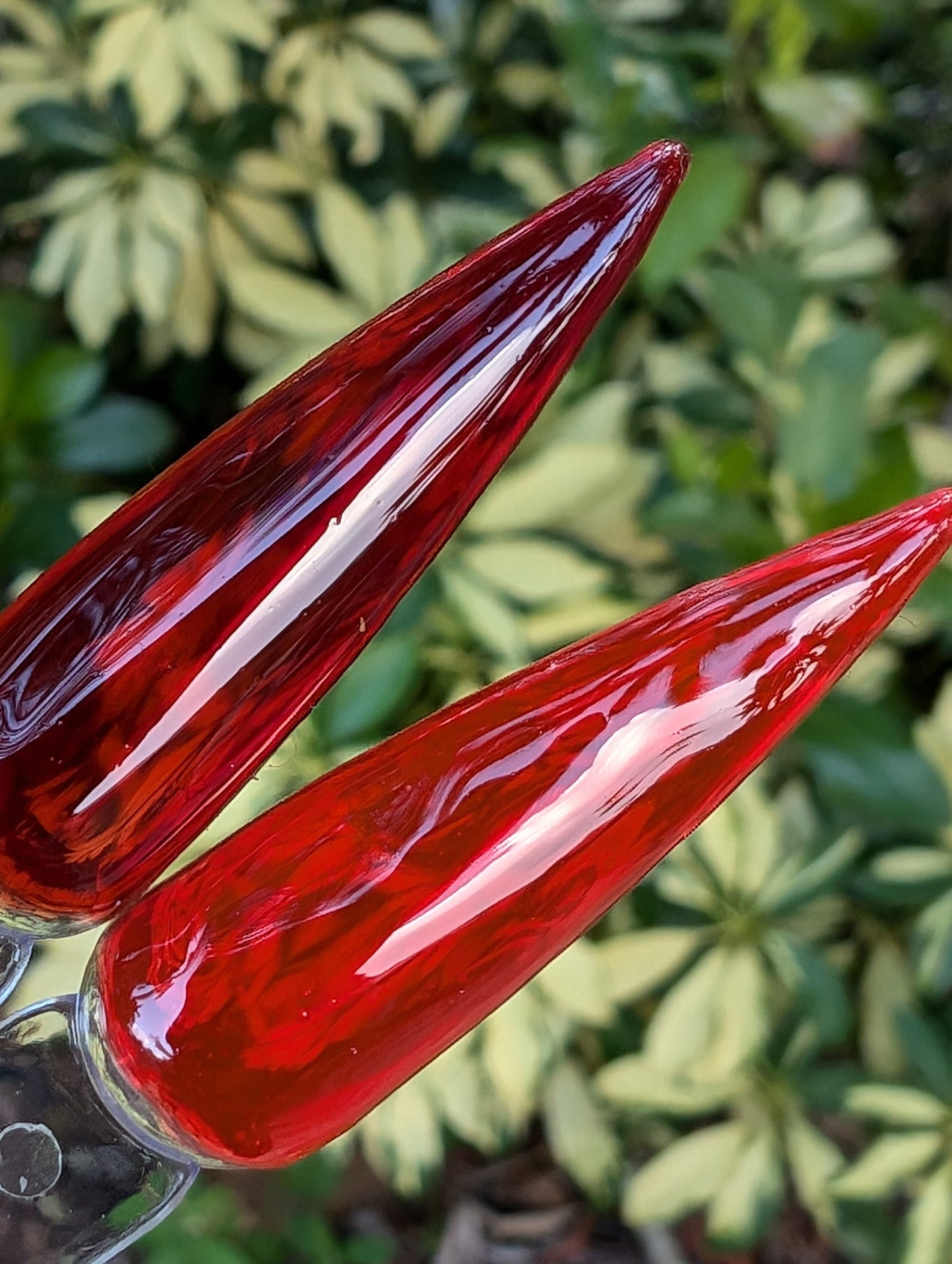 Red Jelly Gels | Cabernet and Red Hot Chili | HEMA, HPMA, TPO, 30 Free uv/led | 15ml |