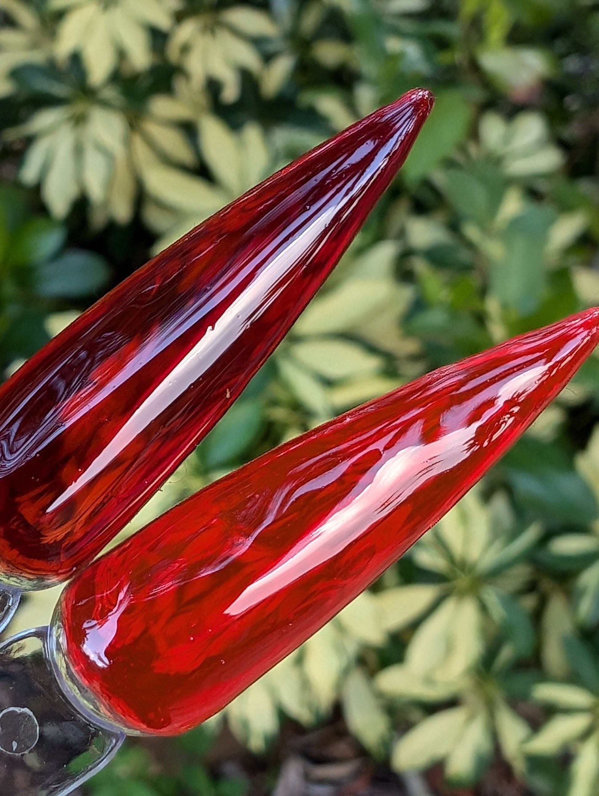 Red Jelly Gels | Cabernet and Red Hot Chili | HEMA, HPMA, TPO, 30 Free uv/led | 15ml |