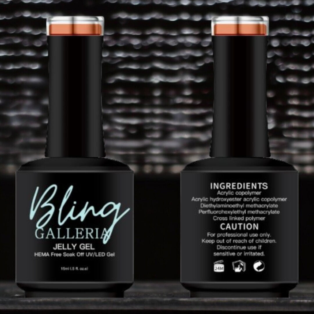 Black Jelly Gel | Shadow | Translucent | Sheer | HEMA, HPMA, TPO, 30 Free uv/led | 15ml |