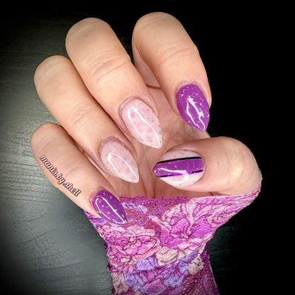 Paris and Sexy Rubber Base Gelswith Flakes | HEMA, HPMA, TPO, 30 Free uv/led | 15ml | Soak Off |
