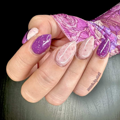 Paris and Sexy Rubber Base Gelswith Flakes | HEMA, HPMA, TPO, 30 Free uv/led | 15ml | Soak Off |