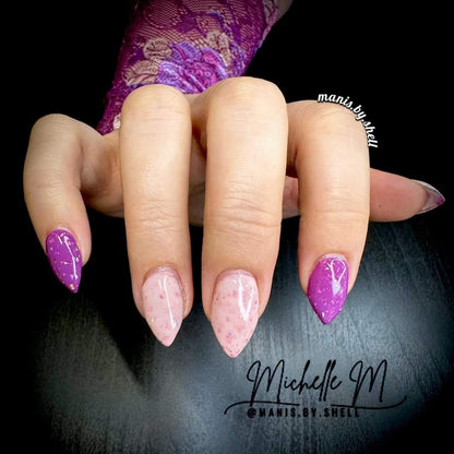 Paris and Sexy Rubber Base Gelswith Flakes | HEMA, HPMA, TPO, 30 Free uv/led | 15ml | Soak Off |
