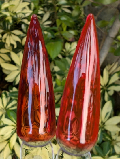 Red Jelly Gels | Cabernet and Red Hot Chili | HEMA, HPMA, TPO, 30 Free uv/led | 15ml |