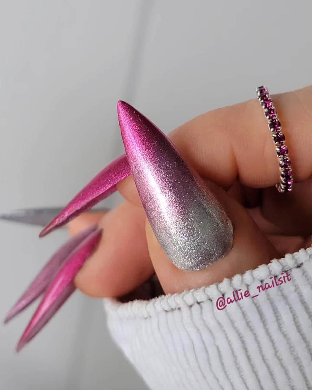 Butterfly CHROME Mani | Mirror Effect Chromes Powder | Colorful Solid Coverage | Metallic Appearance | Chrome Pigment | Not Dip
