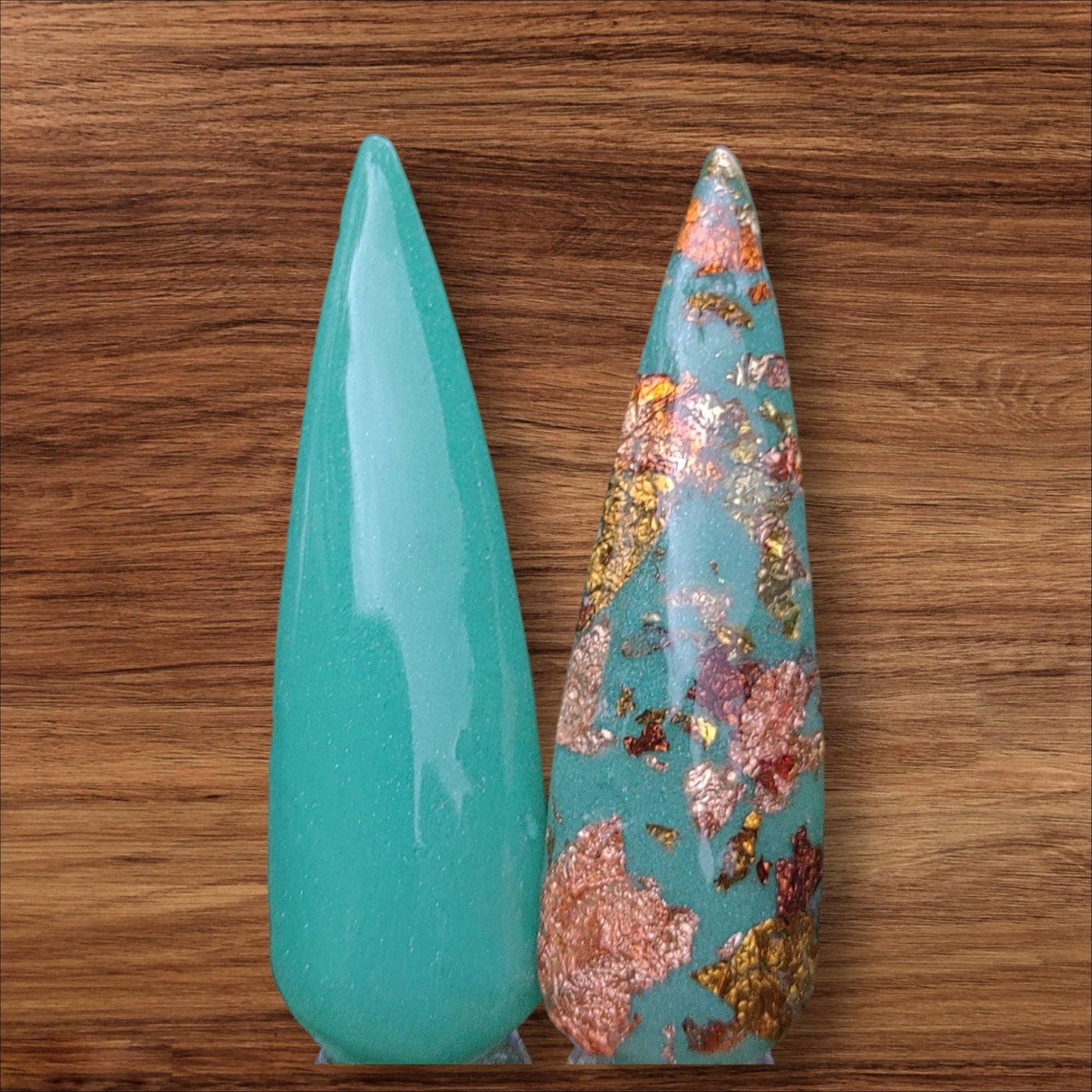 Turquoise Treasure Glow Foil Duo