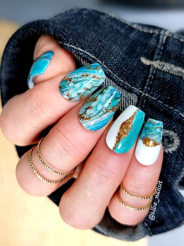 Stone Marble Transfer Foil Set #1