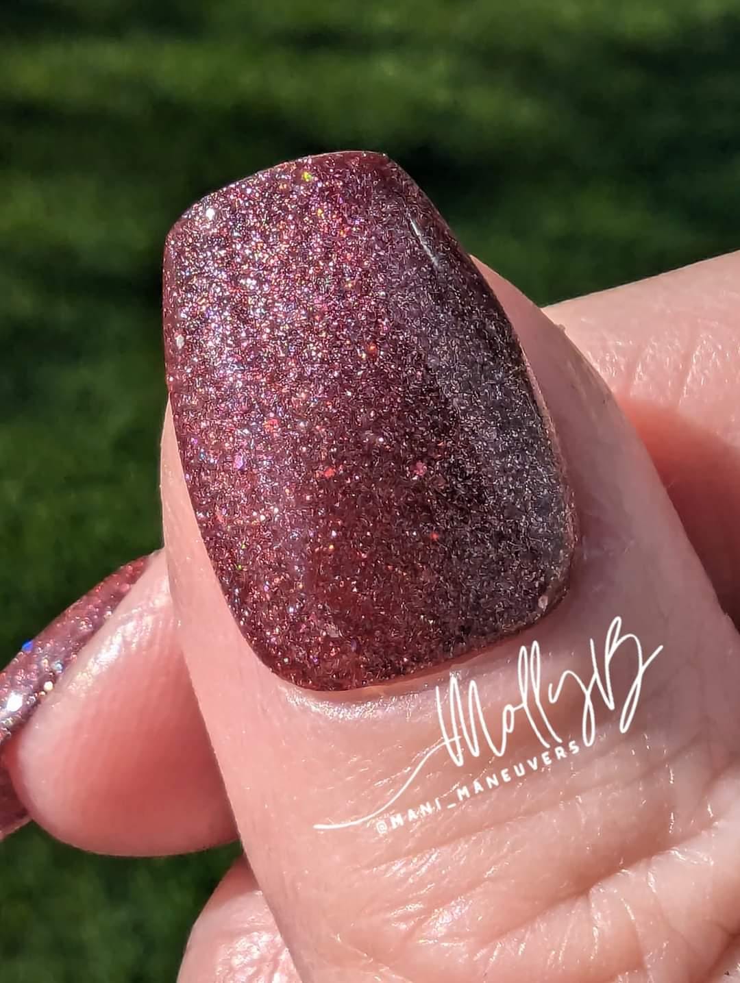Touch of Sass Glitter Cat Eye Gel Maroon | Burgundy | Red | From Bling's XXX Collection | HEMA HPMA tpo Free uv/led | 15ml