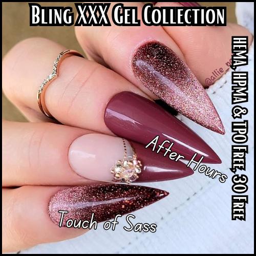 Malaya Wine Mani | From Bling's XXX Collection | HEMA HPMA tpo Free uv/led | 15ml