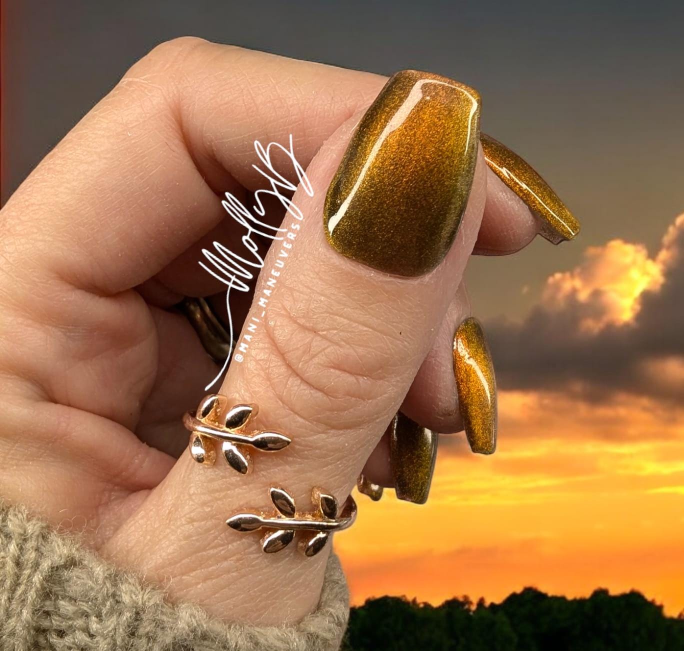 Tiger Eye 10D Cat Eye Mani | Tiger Eye - Copper Shimmery Cat Eye | HEMA HPMA TPO 30 Free uv/led | 15ml | Gel Nail