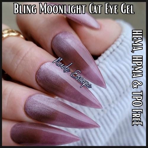 Nude Escape Moonlight Cat Eye Gel - HEMA, HPMA, TPO Free