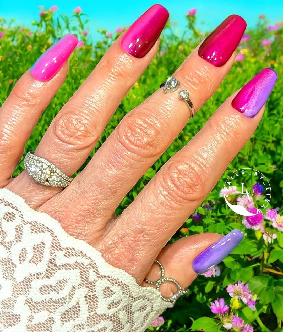 Jelly Gel Mani 2 | Turquoise Waters, Mint Jelly, Hot Pink | HEMA, HPMA, TPO Free uv/led | 15ml |