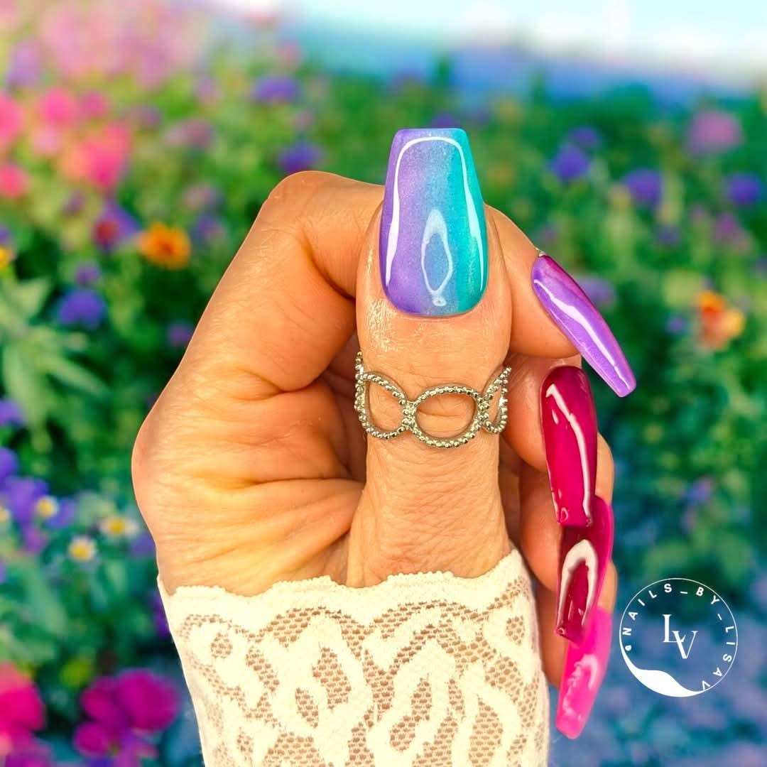 Jelly Gel Mani 2 | Turquoise Waters, Mint Jelly, Hot Pink | HEMA, HPMA, TPO Free uv/led | 15ml |